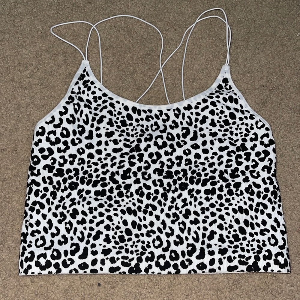 Womens Printed Tank Top size Lg